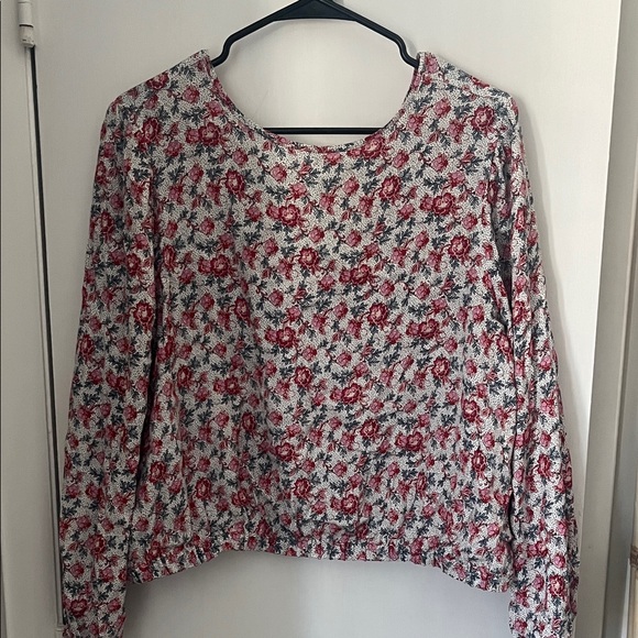 LOFT Floral Long Sleeve Women's Top - Picture 1 of 5